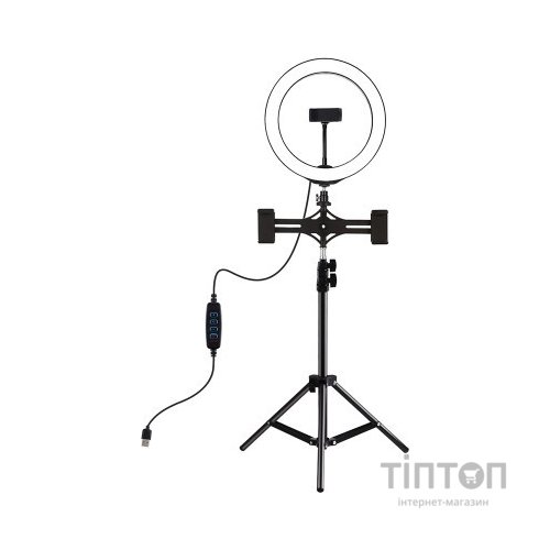 Набір блогера Puluz Ring USB LED lamp 10"+ tripod 1.1m (PKT3053B)