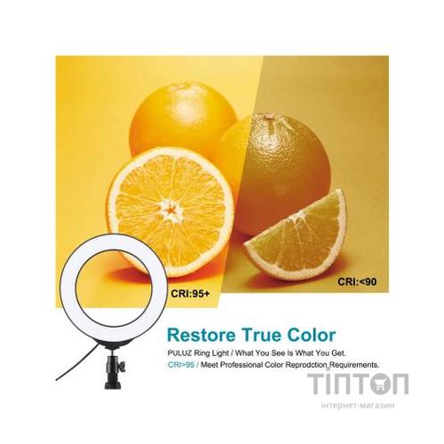 Набір блогера Puluz Ring USB LED lamp PKT3047B 6.2" + table mount (PKT3047B)