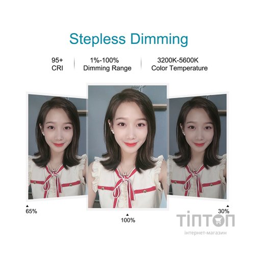 Набір блогера Puluz Ring USB LED lamp PKT3049B 4.7" + table tripod (PKT3049B)