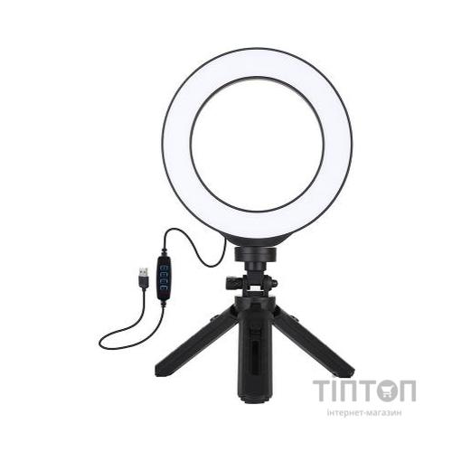 Набір блогера Puluz Ring USB LED lamp PKT3059B 6.2" + table tripod (PKT3059B)