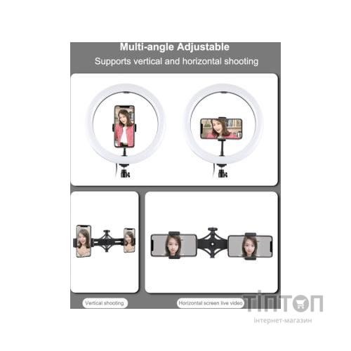 Набір блогера Puluz Ring USB LED lamp PKT3062B 11.8" + tripod 1.65 м (PKT3062B)