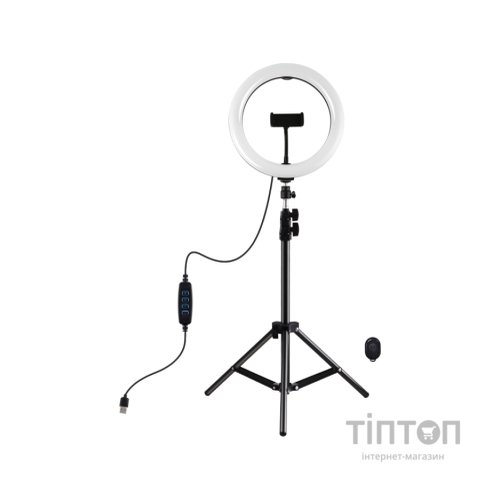 Набір блогера Puluz Ring USB LED lamp PKT3069B 10.2" + tripod 1.1 м (PKT3069B)