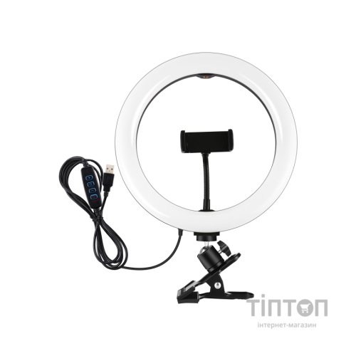 Набір блогера Puluz Ring USB LED lamp PKT3126B 10.2" + зажим (PKT3126B)