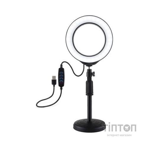 Набір блогера Puluz Ring USB LED lamp PU392 6.2" + table mount 18-28 см (PU392)