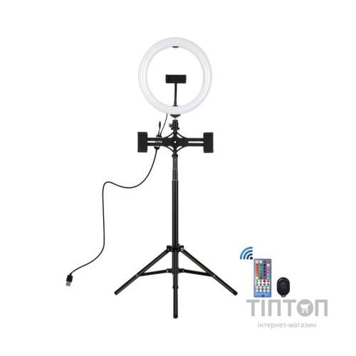 Набір блогера Puluz Ring USB RGBW LED lamp PKT3055B 10.2" + tripod 1.65 м (PKT3055B)