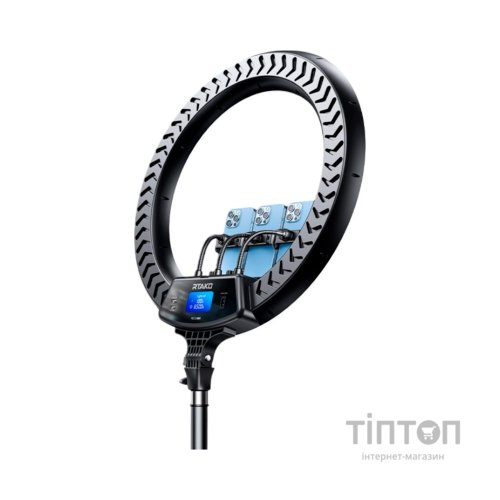 Набір блогера RTAKO LED лампа AR-GTB01-22S 22" digital display Right Lightt (6942063218616)