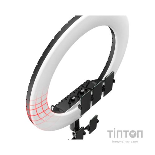 Набір блогера RTAKO LED лампа AR-GTB01-22S 22" digital display Right Lightt (6942063218616)
