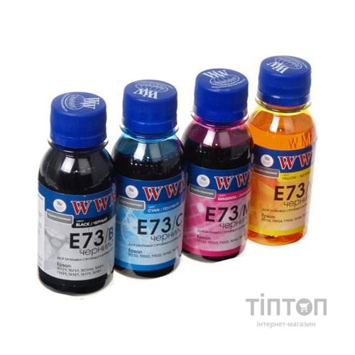 Набір чорнил WWM B/C/M/Y 100мл для Epson Stylus TX119/TX209/TX419