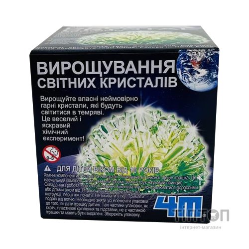 Набір для експериментів 4М Набір для вирощування світних кристалів (00-03918/EU/ML)