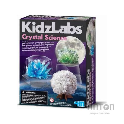 Набір для експериментів 4М Наука про кристали (00-03917/EU)