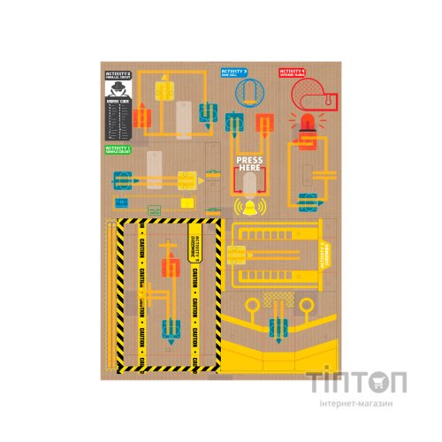 Набір для експериментів 4М Паперові схеми Світло і звук (00-03429)