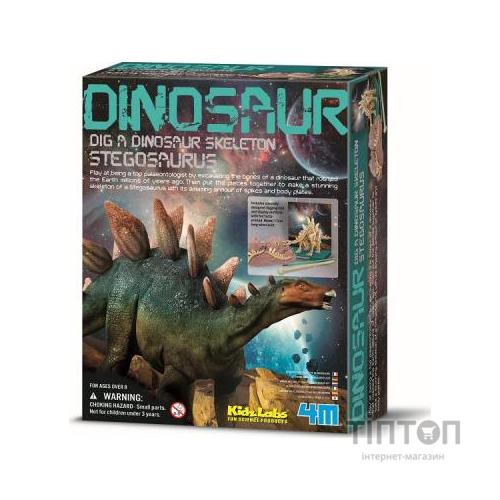 Набір для експериментів 4М Скелет стегозавра (00-03229)