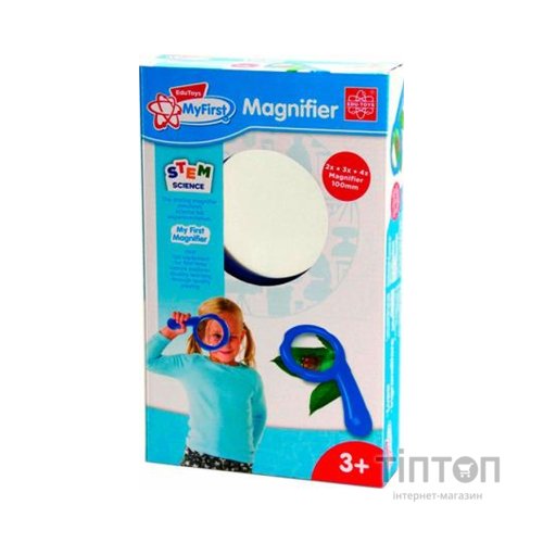 Набір для експериментів EDU-Toys Збільшувальне скло 2x 3x 4x рази (JS008)