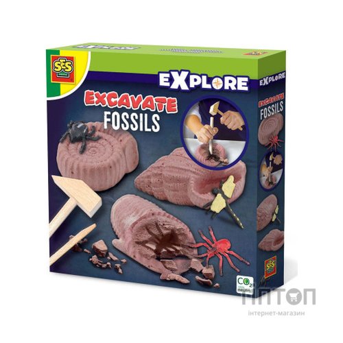 Набір для експериментів Ses Creative Розкопки скам'янілих комах серії Дослідник (25066S)