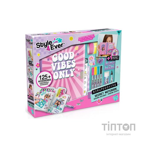 Набір для творчості Canal Toys DIY Style 4 Ever Cкрапбукінг - Щоденник для таємниць (OFG298)