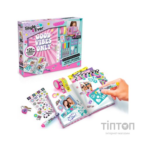 Набір для творчості Canal Toys DIY Style 4 Ever Cкрапбукінг - Щоденник для таємниць (OFG298)
