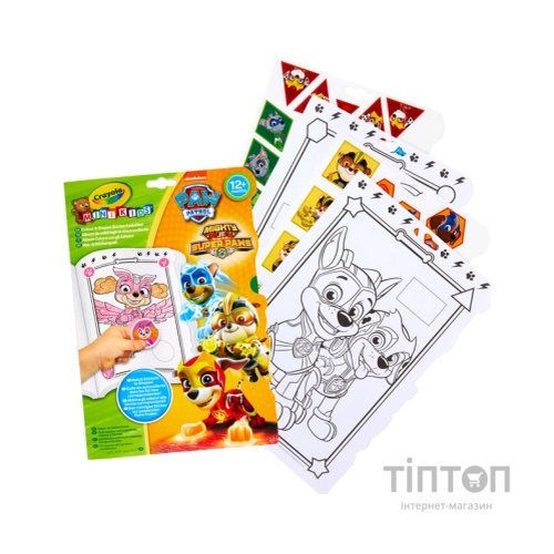 Набір для творчості Canal Toys Mini Kids Розмальовка Paw Patrol 32 сторінки та 4 сторінки наліпки (81-1373)