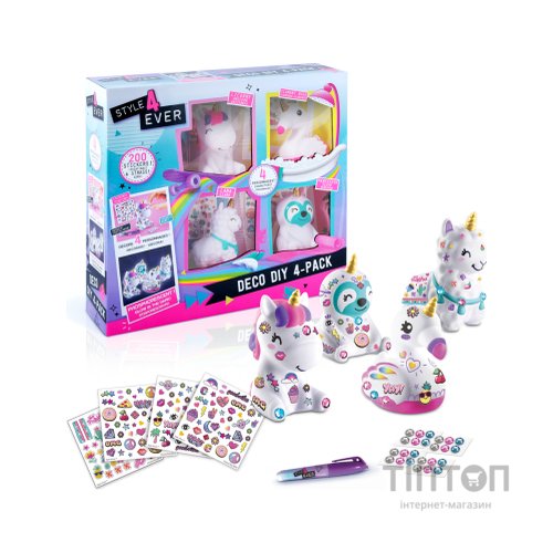 Набір для творчості Canal Toys Style 4 Ever Мої улюбленці 4 фігурки в наборі (OFG177)