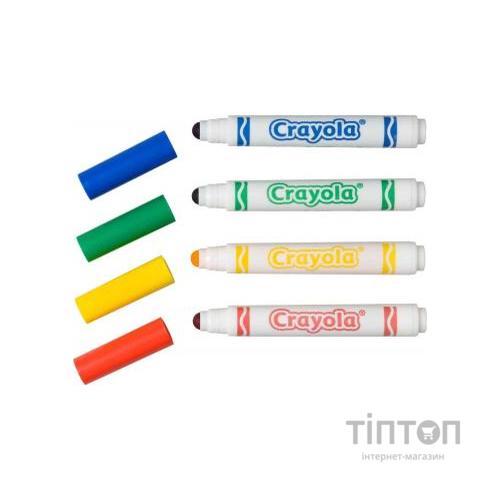 Набір для творчості Crayola 8 легко смываемых широких фломастерів (8324)