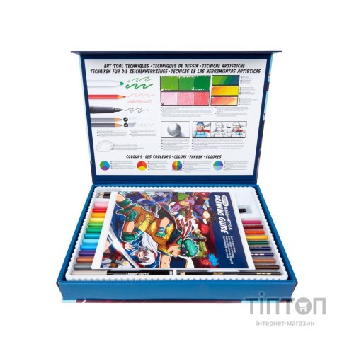 Набір для творчості Crayola Аніме та манга набір для малювання (04-2938)
