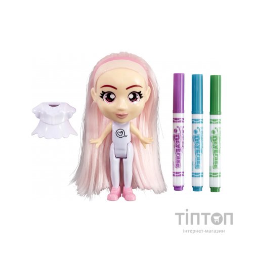 Набір для творчості Crayola Colour n Style Стильні дівчата Лаванда (918940.005)