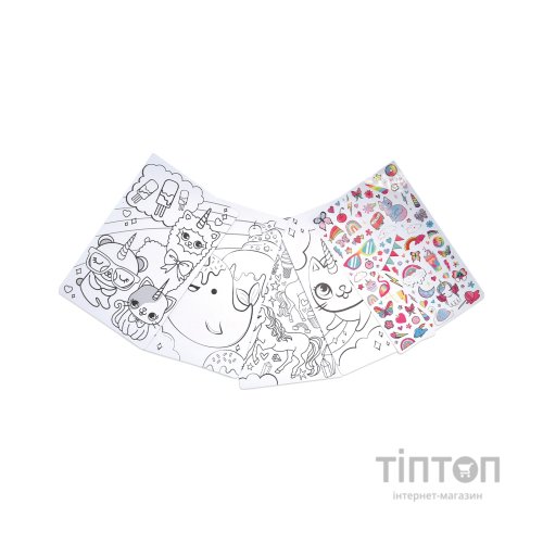 Набір для творчості Crayola Creations Розмальовка Єдиноріг з наліпками (04-1174)