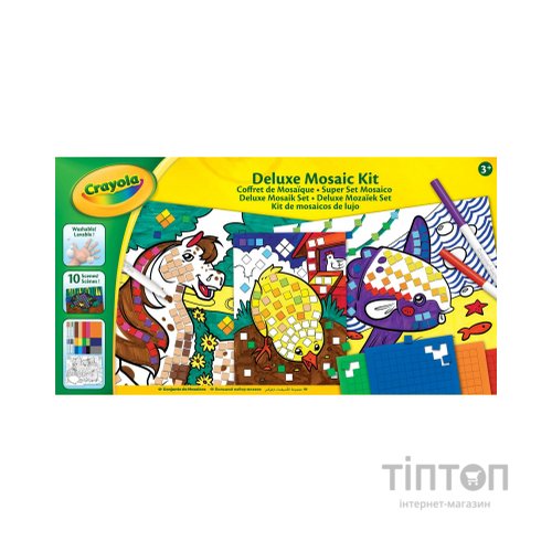 Набір для творчості Crayola Deluxe Створи свою мозаїку (256473.006)
