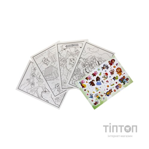 Набір для творчості Crayola Mini Kids Розмальовка Улюблені казки, 96 сторінок (25-1080)