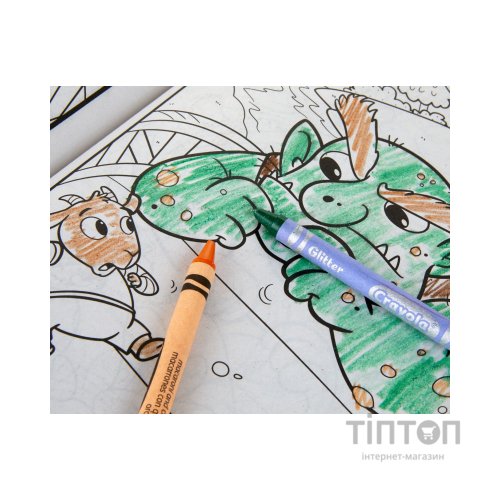 Набір для творчості Crayola Mini Kids Розмальовка Улюблені казки, 96 сторінок (25-1080)