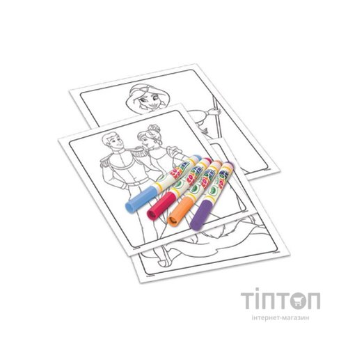 Набір для творчості Crayola Розмальовка Color Wonder Disney Princess, 18 сторінок (75-2813)