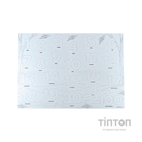 Набір для творчості Crayola Розмальовка Навчальні плакати: Джунглі З олівцями (15756)