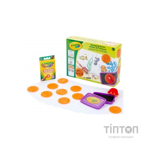 Набір для творчості Crayola Штампоманія (256275.006)