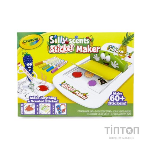 Набір для творчості Crayola Silly Scents Cтворення ароматних стикерів (256367.004)