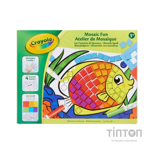 Набір для творчості Crayola Весела мозаїка (256274.006)