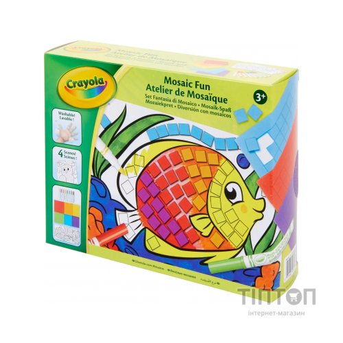 Набір для творчості Crayola Весела мозаїка (256274.006)