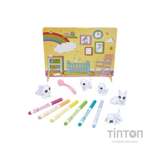 Набір для творчості Crayola Washimals Домашні тваринки, , з фломастерами 5 шт (74-7516)