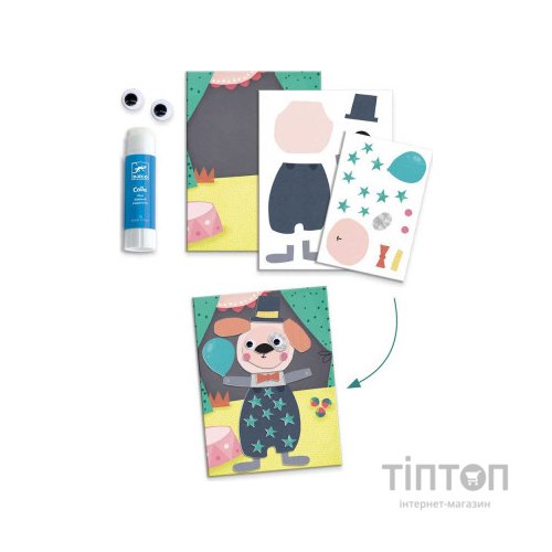 Набір для творчості Djeco Будиночки для тварин (DJ09293)