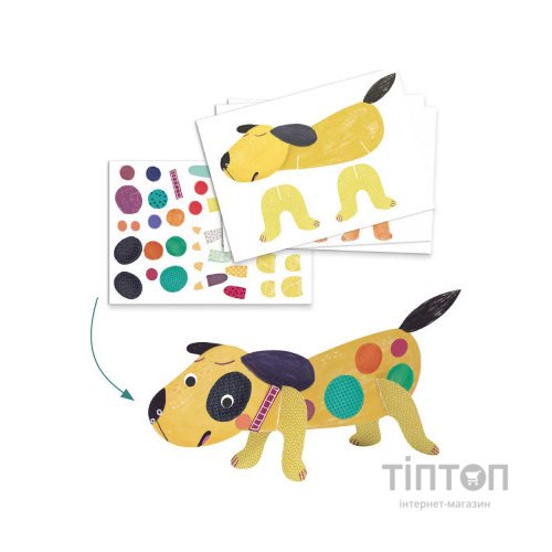 Набір для творчості Djeco Будиночки для тварин (DJ09293)