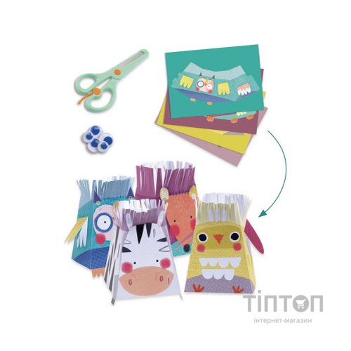 Набір для творчості Djeco Будиночки для тварин (DJ09293)