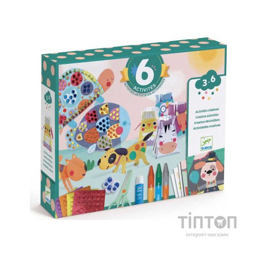 Набір для творчості Djeco Будиночки для тварин (DJ09293)