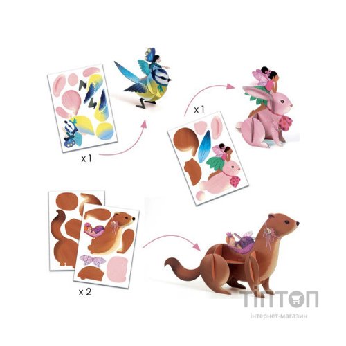 Набір для творчості Djeco Казкова скринька (DJ09332)