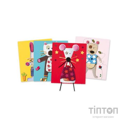 Набір для творчості DJECO Колаж для самих маленьких (DJ08664) дитяча творчість