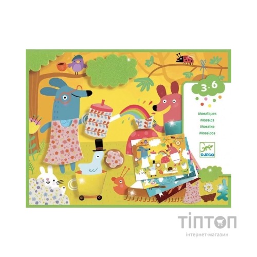 Набір для творчості Djeco Колаж Весела піна (DJ09869)