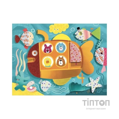 Набір для творчості Djeco Колаж Весела піна (DJ09869)