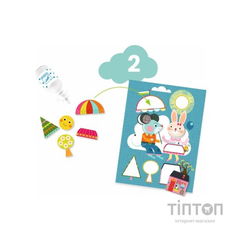 Набір для творчості Djeco Котик та його друзі (DJ09292)