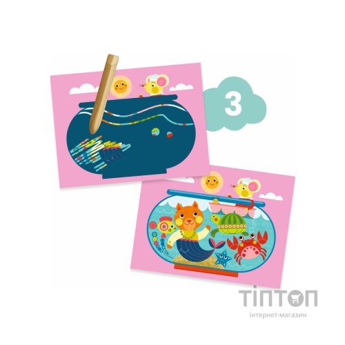 Набір для творчості Djeco Котик та його друзі (DJ09292)