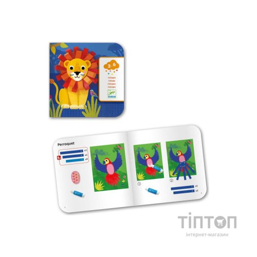 Набір для творчості Djeco Кучеряві тварини (DJ09868)