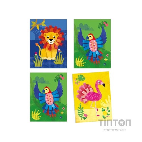 Набір для творчості Djeco Кучеряві тварини (DJ09868)