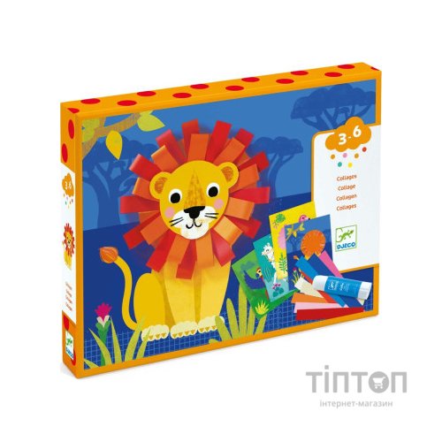 Набір для творчості Djeco Кучеряві тварини (DJ09868)