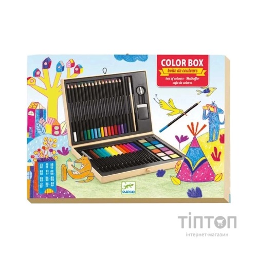 Набір для творчості Djeco Малювання Кольорова коробка (DJ08797)